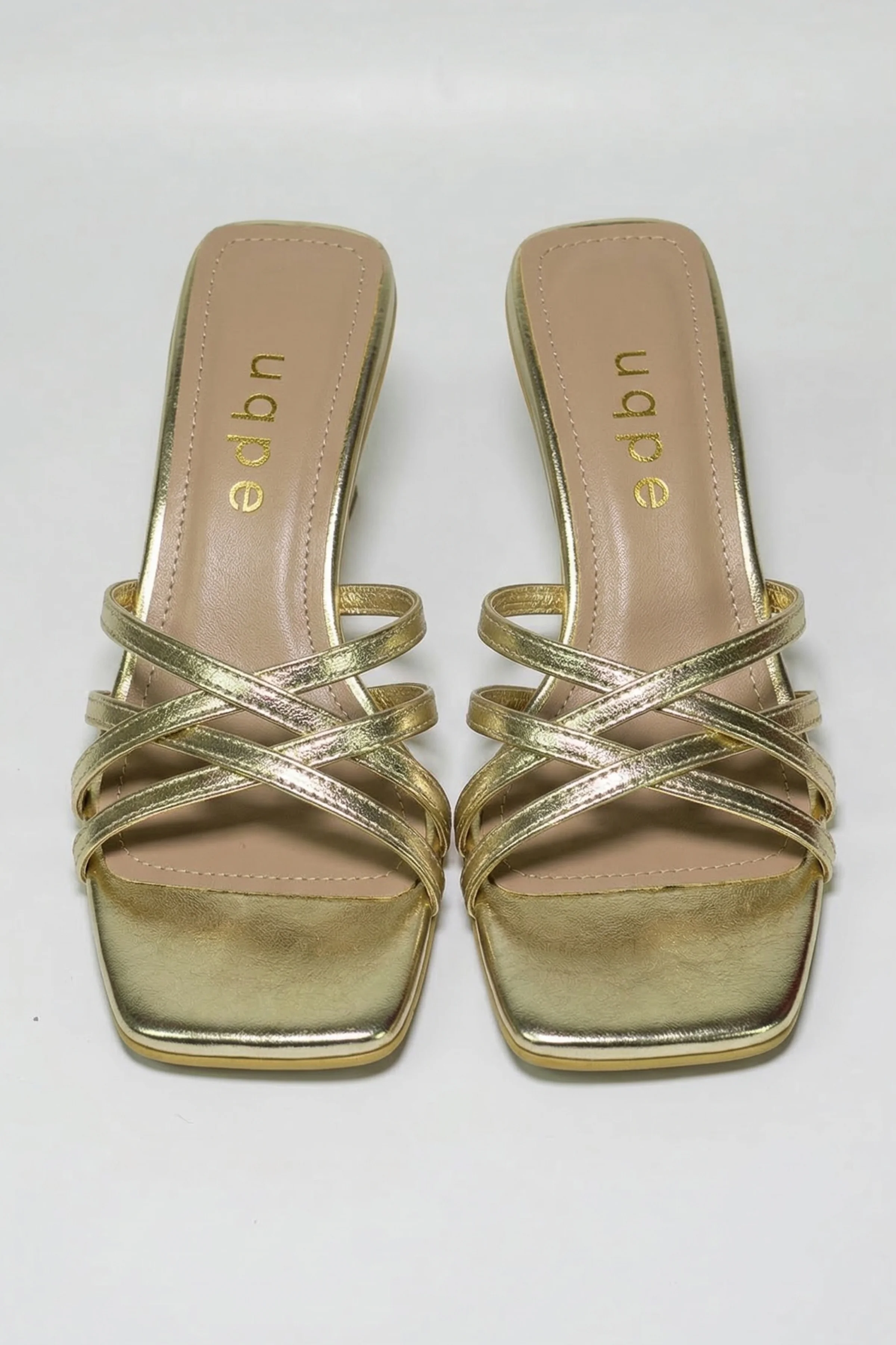 Monzas Çapraz Bantlı Kadeh Topuklu Terlik Mule