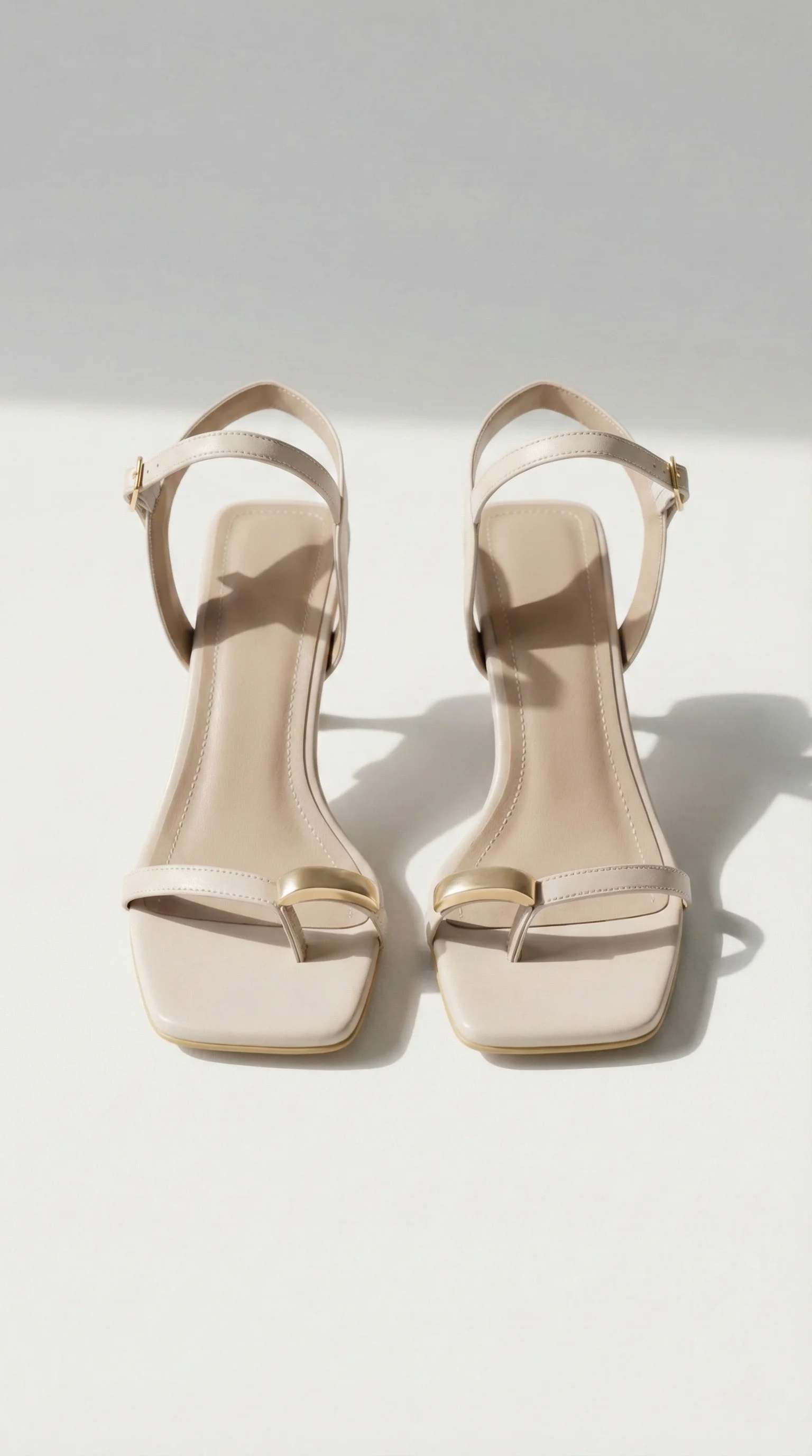 Mirala Gold Aksesuarlı Kadeh Topuklu Sandalet Serisi